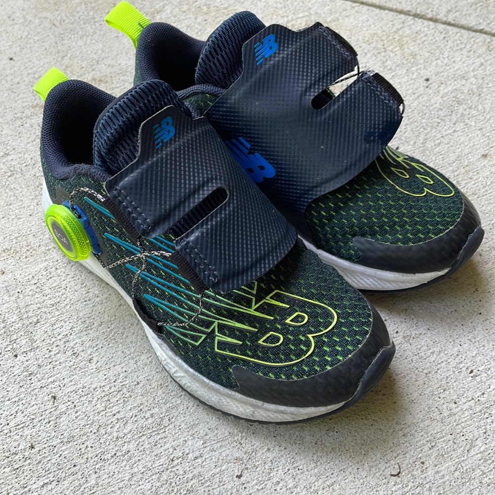 NEW BALANCE BOYS FUELCORE REVEAL BOA SLIP ON SNEAKER